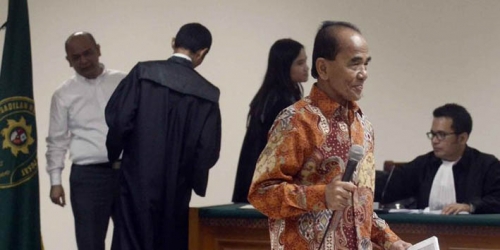 Gubernur Riau Nonaktif Annas Maamun Keberatan Dituntut 6 Tahun Penjara