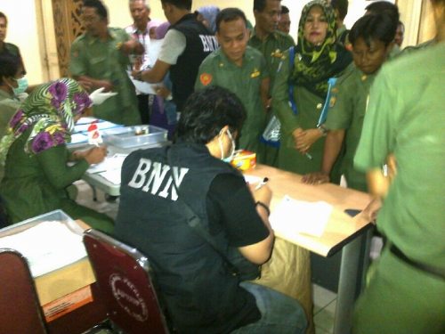 Diberikan Batas Waktu 3 Hari untuk Pegawai Pelalawan yang Belum Lakukan Tes Urine