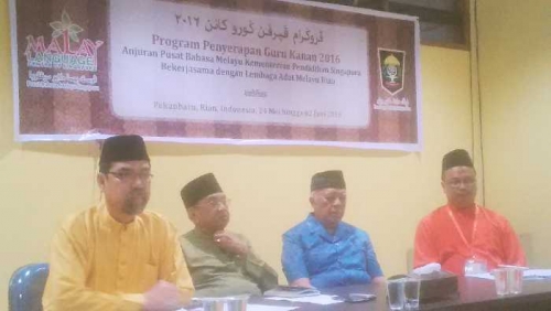 Pusat Bahasa Melayu Singapura Jalin Kerjasama Penyerapan Guru Kanan dengan LAM Riau