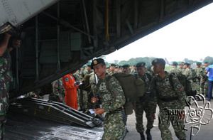 600 Pasukan Kostrad Diterjunkan untuk Padamkan Kebakaran di Riau