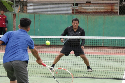 Sambut Hari Bhayangkara, Polres Meranti bersama Pelti dan EMP Gelar Turnamen Tenis Lapangan