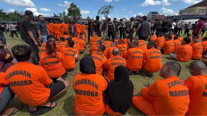 Warga Pangeran Hidayat Bernapas Lega Usai Satgas Berantas Sarang Narkoba