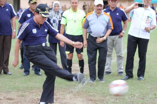 Buka KNPI Cup 2016, Bupati Inhil: Kegiatan Seperti Ini Harus Rutin Dilakukan untuk Mencari Bakat Terbaik