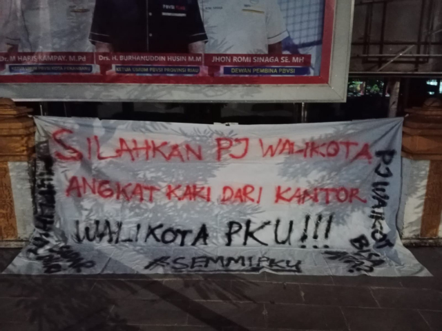 Dua Bulan Jadi Pj Wako Pekanbaru, Muflihun Hanya Sibuk Cari Bekingan dan Larang Mahasiswa Demo