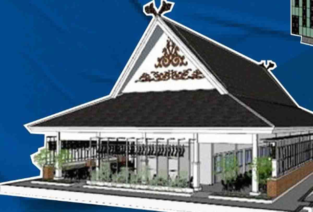 Kuatkan Identitas Budaya, Rest Area Tol Pekanbaru – Dumai Usung Nuansa Melayu Riau