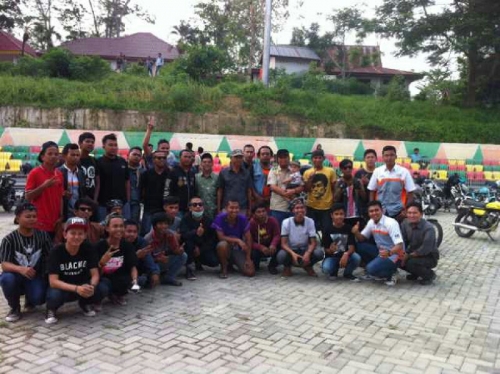 16 Komunitas Motor Clasik se Riau Kumpul di Inhu, Ini yang Mereka Lakukan