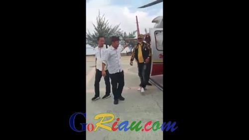 Ketua DPRD Riau Indra Gunawan Eet Bantah Gunakan Helikopter untuk Kepentingan Partai