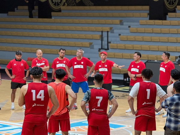 Hadapi Pra Kualifikasi FIBA Asia Cup 2029, Coach Dave Optimistis dengan Progres Timnas Basket Putra