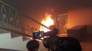 GoRiau Tolak UU KPK Hasil Revisi, Mahasiswa Bakar Kantor DPRD Bone