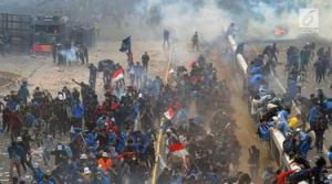 GoRiau Korban Pemukulan Saat Demo di DPR, Seorang Mahasiswa Pendarahan Otak