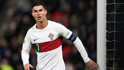 Ronaldo Berdarah-darah di Laga Ceko vs Portugal