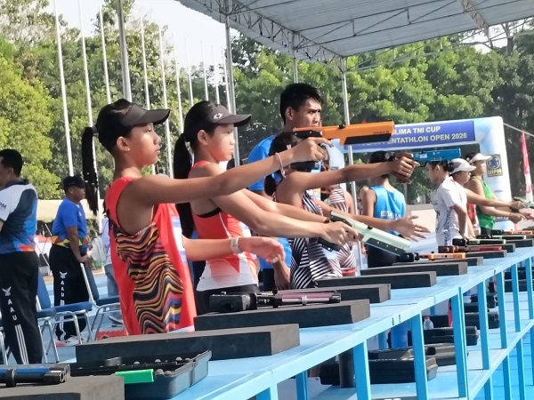 Kejuaraan Modern Pentathlon Piala Panglima TNI 2026 Dibuka Gubernur AAU Marsda Donald Kasenda