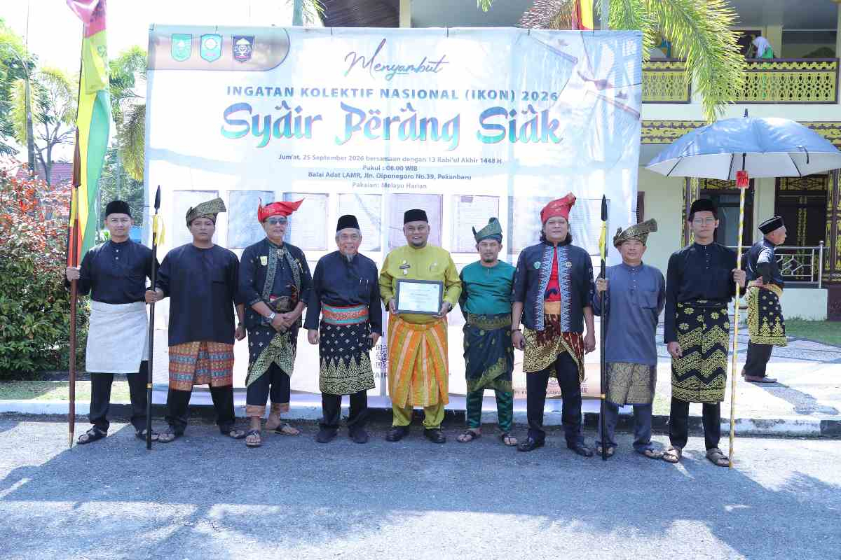 Syair Perang Siak Resmi Jadi Ingatan Kolektif Nasional, Bukti Kekayaan Literasi Melayu Riau