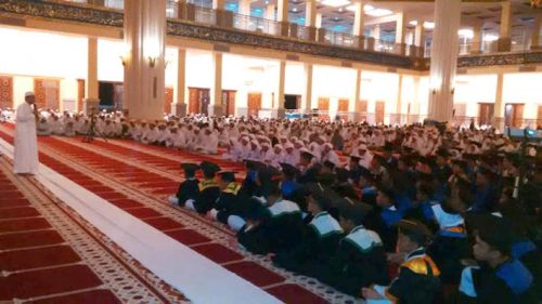 Ribuan Warga Ikuti Tabligh Akbar 1 Muharram di Masjid Agung Madani Rohul