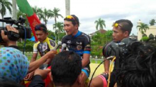 Pebalap Malaysia Kuasai Etape I Tour de Siak