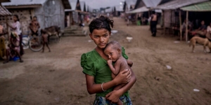 GoRiau Militer Myanmar Persenjatai Warga Budha Hadapi Muslim Rohingya