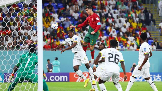 Berlangsung Sengit, Portugal Menang 3-2 Atas Ghana