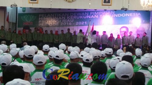 Dilantik Jadi Ketua DP HKTI Riau, Arsyadianto Rachman akan Perjuangkan Distribusi Pupuk Petani
