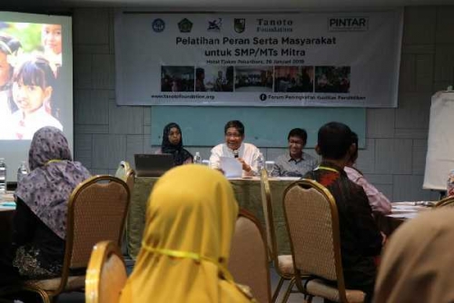 Desain Program Pintar, Tanoto Foundation Tingkatkan Mutu Pengajar untuk Pendidikan Lebih Berkualitas