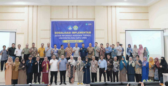 Implementasi Sistem Terintegrasi, Universitas Riau Gelar Sosialisasi Sistem Informasi Akademik Terpadu