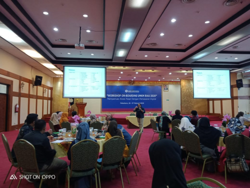 Gelar Workshop Onboarding UMKM, Kpw BI Riau Bekali Pelaku Usaha dengan Ilmu Pemasaran Digital