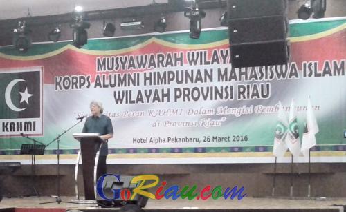 MS Kaban: Indonesia Sudah 70 Tahun Merdeka, RTRW Riau Kok Belum Tuntas Juga?