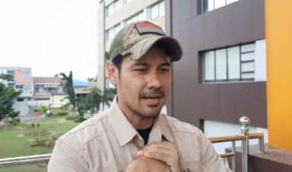 Pertanyakan Hasil Pengusutan Kematian Gajah TNTN, Aktor Chicco Jerikho Datangi Polda Riau