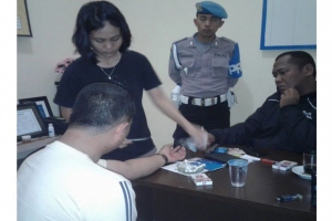GoRiau Pesta Sabu di Rumah Temannya, Perwira Polisi Ditangkap Satresnarkoba