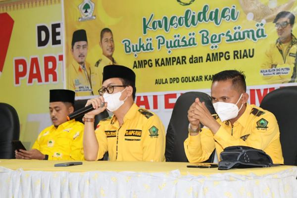 AMPG Riau Gelar Konsolidasi dan Buka Bersama dengan AMPG Kampar