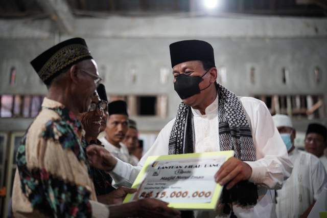Tahun Ini, Pemkab Kuansing Salurkan Bantuan Masjid Senilai Rp970 Juta
