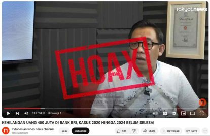 Viral Video Uang Hilang Rp400 Juta, BRI: Uang Diambil Sendiri Oleh Nasabah Tahun 2018 dan Terjebak Investasi Bodong