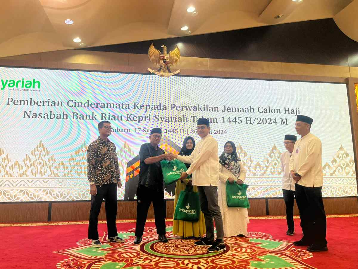 1.414 JCH dari Nasabah Bank Riau Kepri Syariah Berangkat Haji Tahun Ini