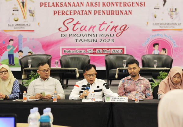 Pemkab Meranti Paparkan Aksi Penurunan Stunting