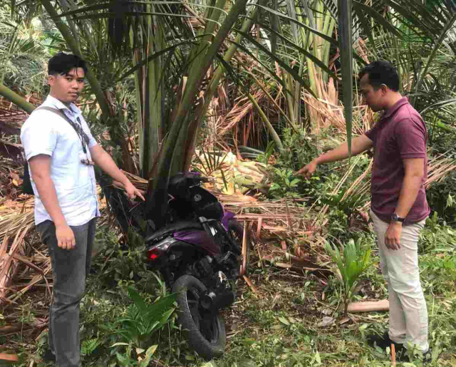Sepeda Motor Warga Meranti yang Hilang Ditemukan Polisi di Semak Belukar