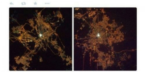 GoRiau Sungguh Menakjubkan, Potret Makkah dari Luar Angkasa