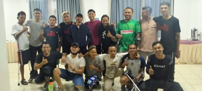 Didukung Kemenpora, Pelatnas Timnas Sepakbola Amputasi Indonesia Menuju Kejuaraan Dunia Dimulai