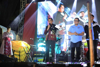 GoRiau Di Malam Puncak HUT ke-239 Pekanbaru, Pj Wali Kota Kenalkan CEO Baru PSPS