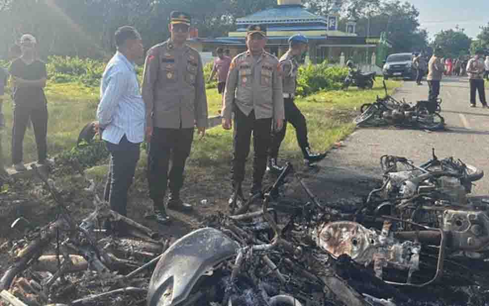 Sengketa Lahan PT Bridgestone dan Warga Sergai Berujung Pembakaran Kendaraan