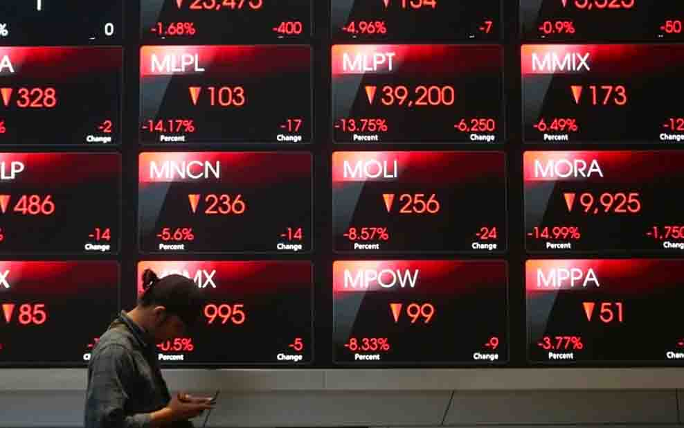 IHSG Anjlok Akhir Pekan Dolar AS Tersungkur ke Rp17.922