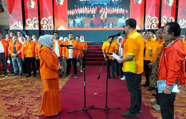 Terpilih Aklamasi, Ida Yulita Nakhodai Kosgoro Riau 2025–2030