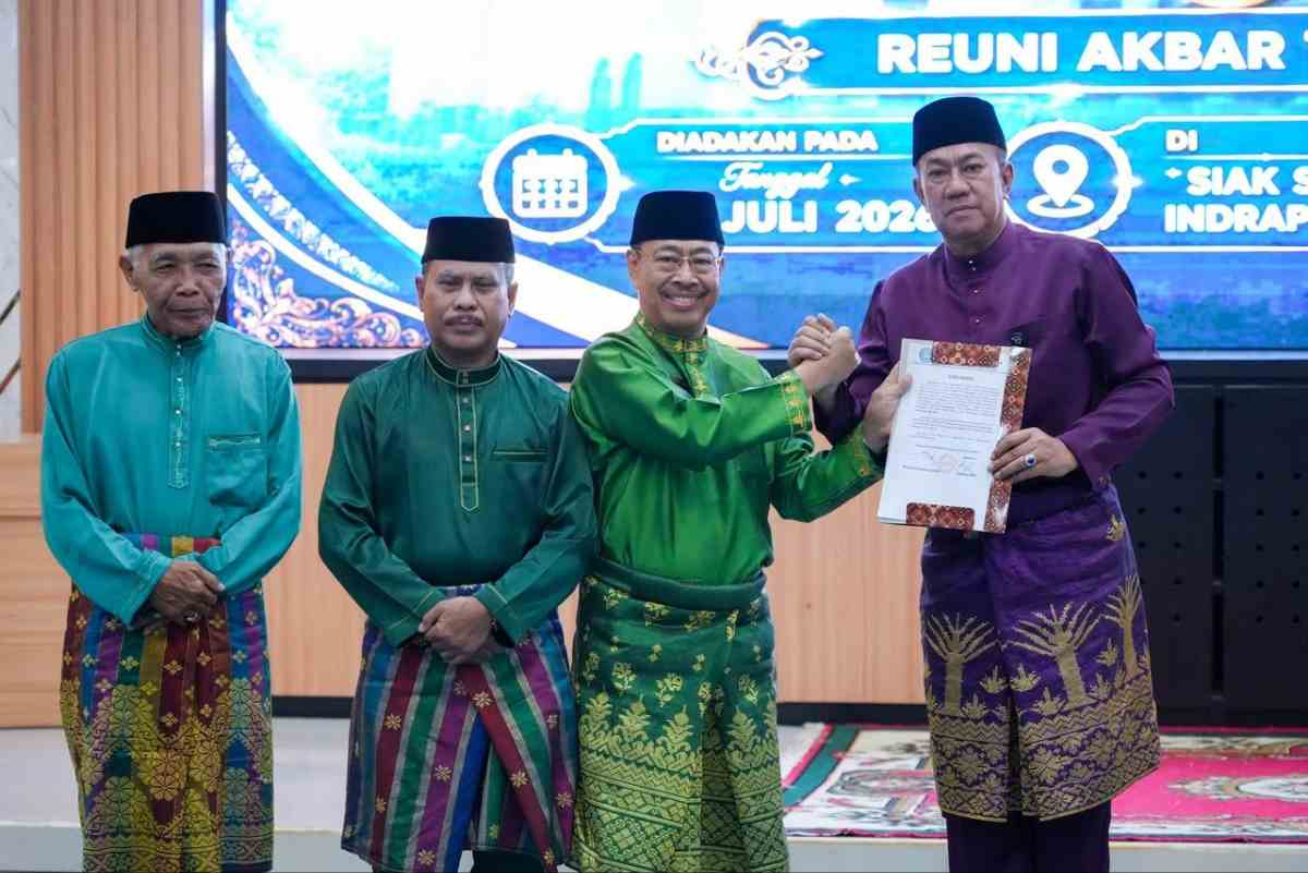 Wakil Bupati Meranti Muzamil Baharudin Pimpin FKA SPGN 197 se-Riau Kepri, Dikukuhkan di Siak
