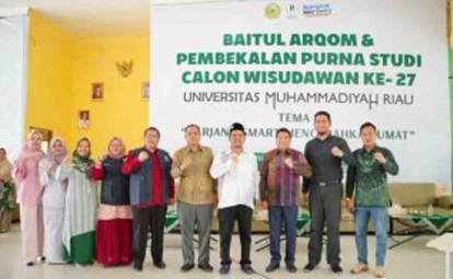 GoRiau Umri Gelar Baitul Arqam dan Pembekalan Purna Studi Calon Wisudawan Angkatan ke-27