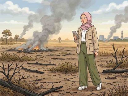 GoRiau Titik Panas Sumatra Tembus Angka 945, Riau Deteksi Delapan Hotspot Baru