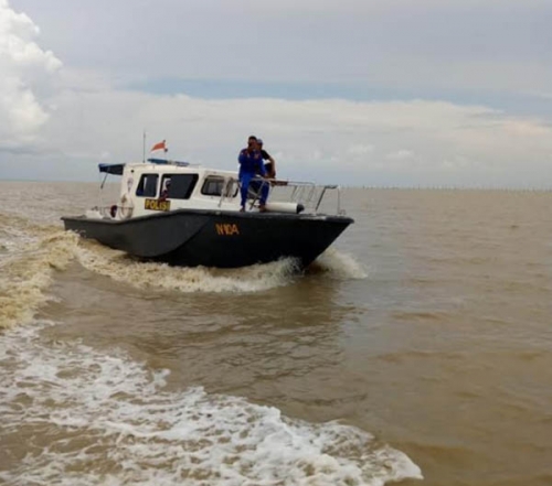 Empat Orang Nelayan Bagansiapiapi Hilang Setelah Menabrak Tiang Bubu