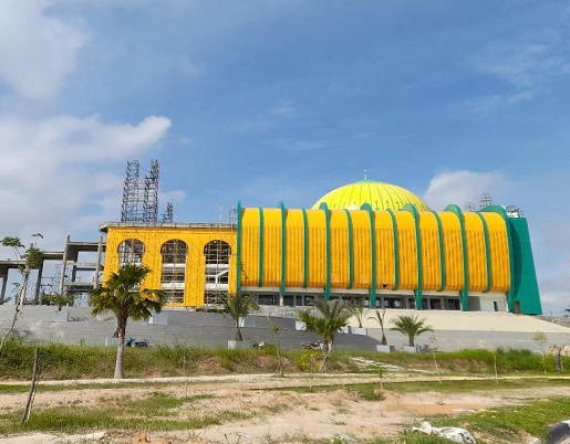 Fisik Islamic Center Pekanbaru Selesai, PUPR Pekanbaru: Tinggal Gedung Sekolahnya
