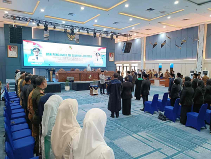 Tuntutan Pelayanan Publik Meningkat, Empat Pimpinan OPD Pekanbaru Resmi Bergeser