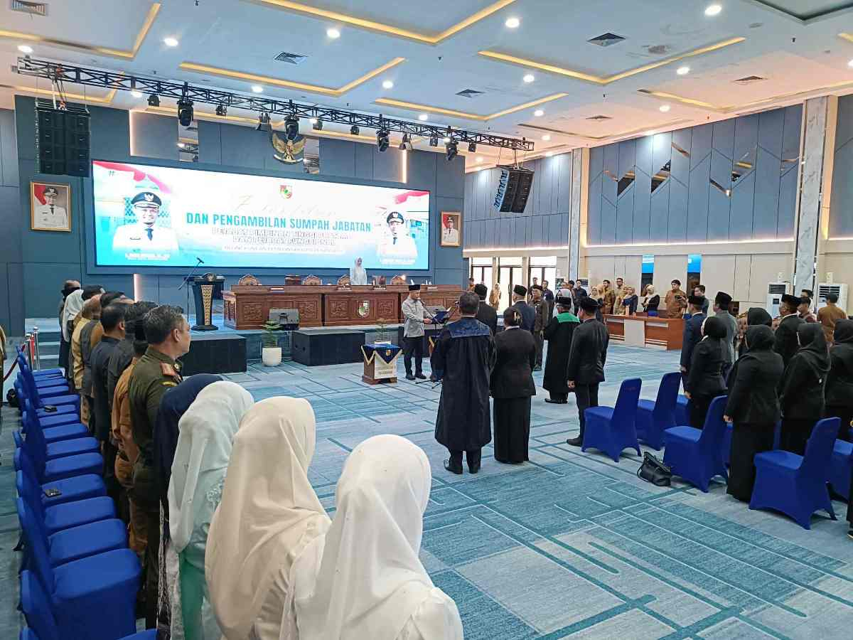 Tuntutan Pelayanan Publik Meningkat, Empat Pimpinan OPD Pekanbaru Resmi Bergeser
