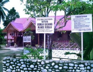 GoRiau Rumah Gadang Mande Rubiah, Kepingan Situs Minangkabau