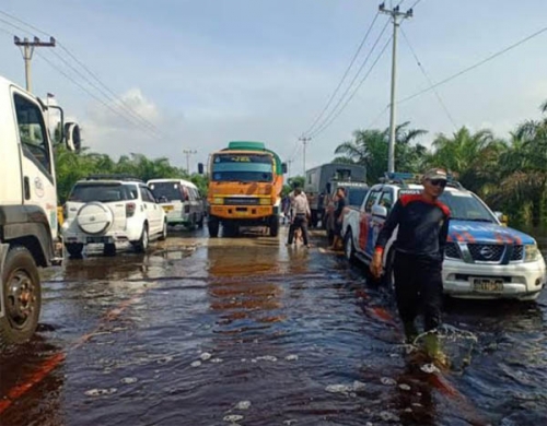 Jalan Lintas Timur Sumatera Sering Banjir dan Longsor, DPRD Riau Desak Satker P2JN Cepat Tanggap