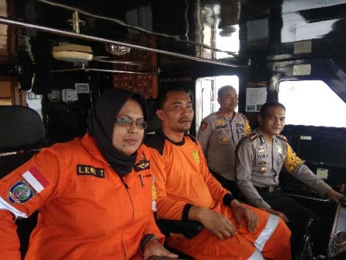 Polres Bengkalis Bantu Pencairan Korban Hilang pada Tenggelamnya Kapal DBS II